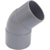 D.40.jpeg Coude Pvc Simple 45° Diamétre 40